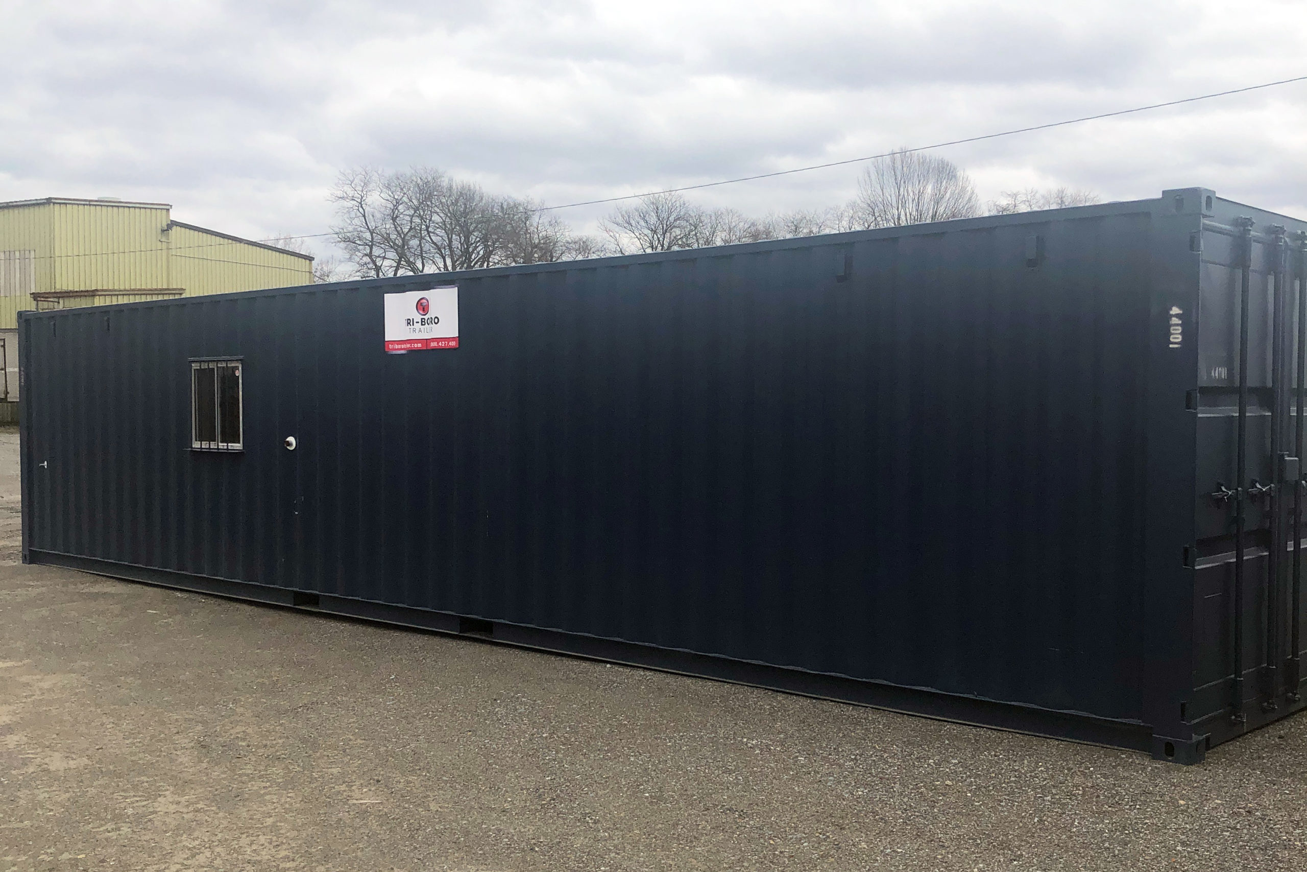 Container Office & Storage Combo Mr. John Portable Toilet Rental