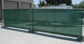 Fence - Wind Screen - Mr. John Portable Toilet